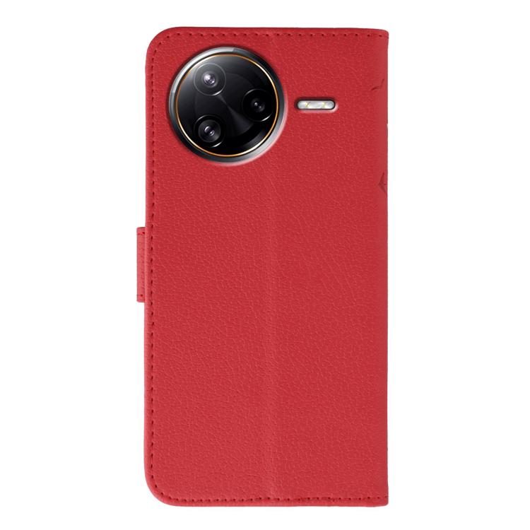 For Xiaomi Poco F7 Ultra / Redmi K80 Pro Feather Pattern Litchi Texture Leather Phone Case