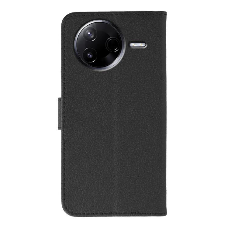 For Xiaomi Poco F7 Pro / Redmi K80 Feather Pattern Litchi Texture Leather Phone Case