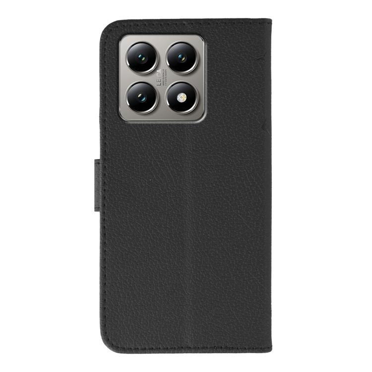 For Xiaomi 14T Pro Feather Pattern Litchi Texture Leather Phone Case