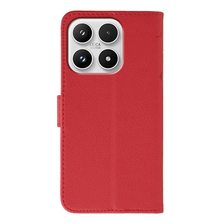 For Xiaomi 17 Feather Pattern Litchi Texture Leather Phone Case