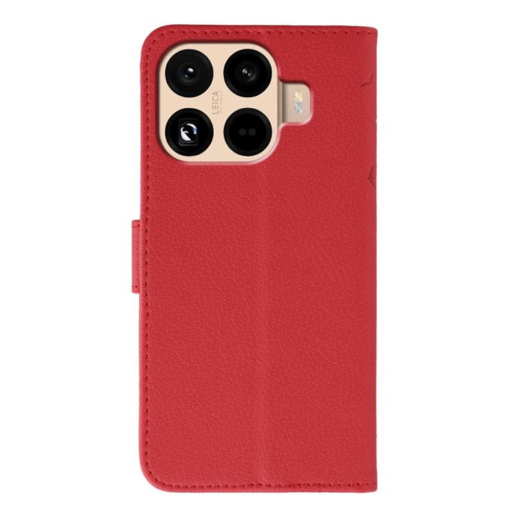 For Xiaomi 15T Pro 5G Feather Pattern Litchi Texture Leather Phone Case