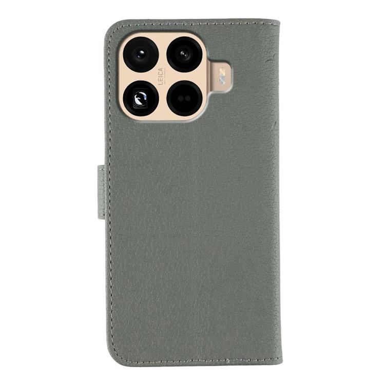 For Xiaomi 15T Pro 5G Feather Pattern Litchi Texture Leather Phone Case