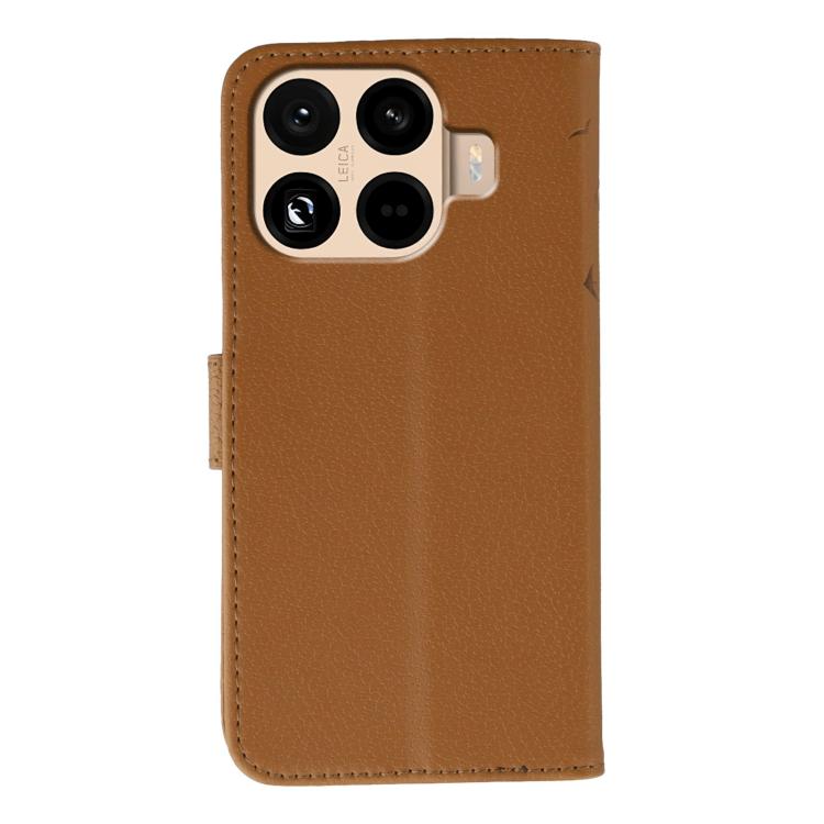 For Xiaomi 15T Pro 5G Feather Pattern Litchi Texture Leather Phone Case