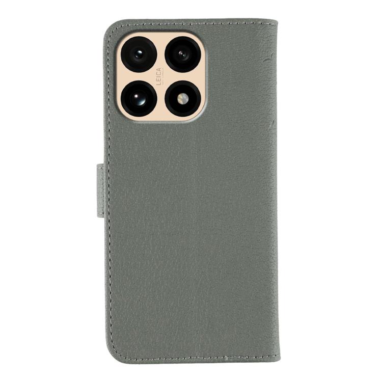For Xiaomi 15T 5G Feather Pattern Litchi Texture Leather Phone Case