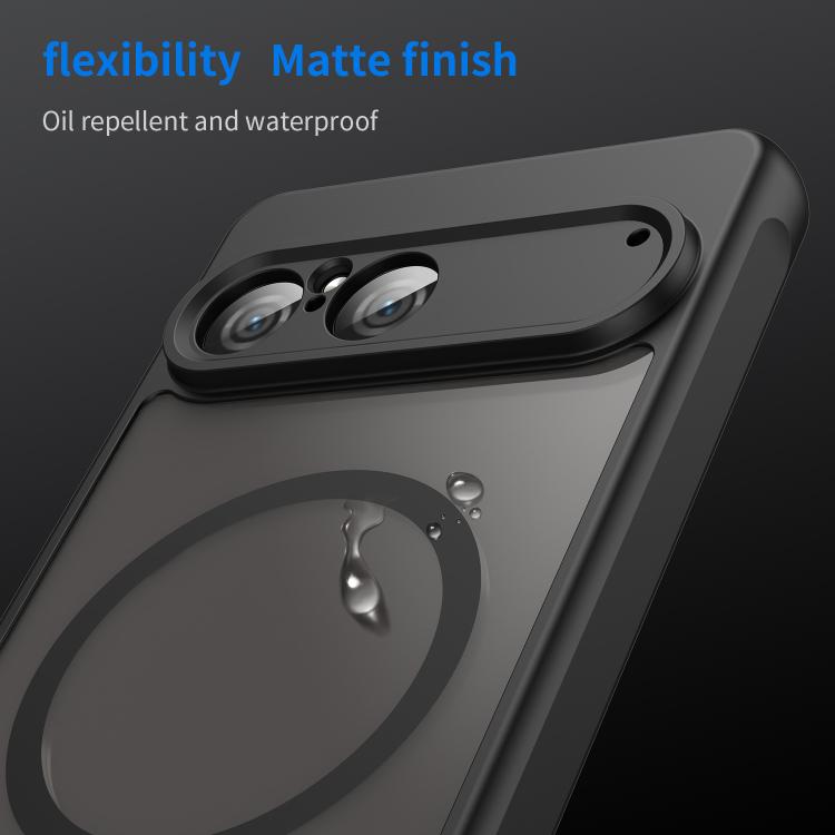 For Sony Xperia 10 VII Fan Dun Series TPU Hybrid PC Frosted Magsafe Phone Case