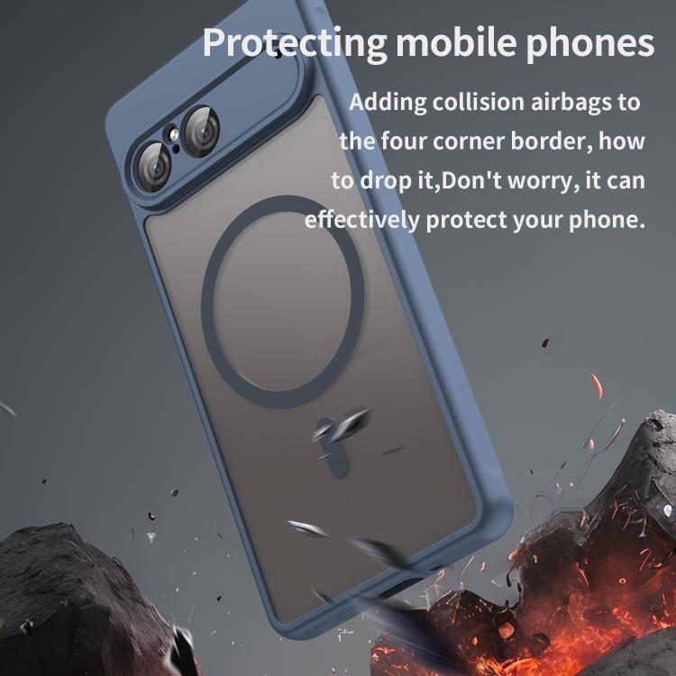 For Sony Xperia 10 VII Fan Dun Series TPU Hybrid PC Frosted Magsafe Phone Case