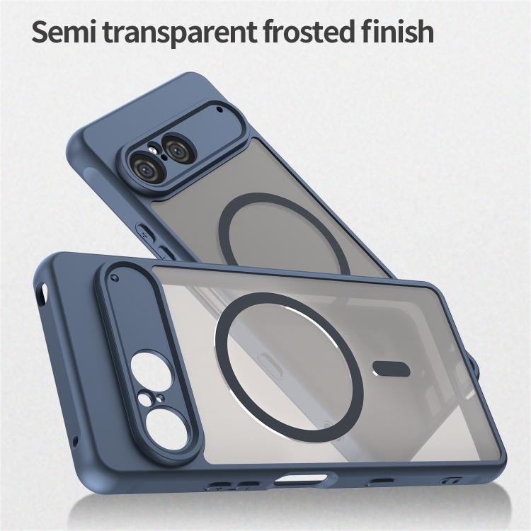 For Sony Xperia 10 VII Fan Dun Series TPU Hybrid PC Frosted Magsafe Phone Case