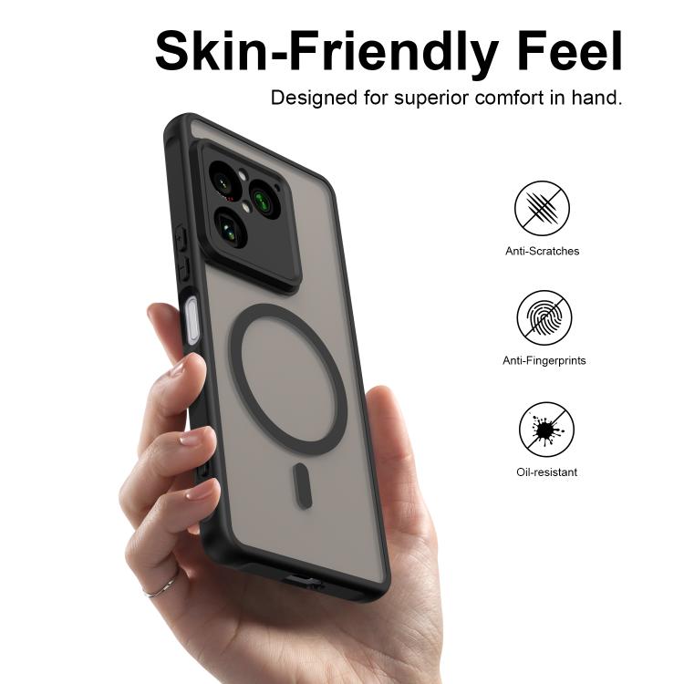 For Sony Xperia 1 VIII Fan Dun Series TPU Hybrid PC Frosted Magsafe Phone Case