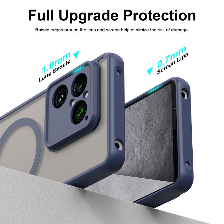 For Sony Xperia 1 VIII Fan Dun Series TPU Hybrid PC Frosted Magsafe Phone Case