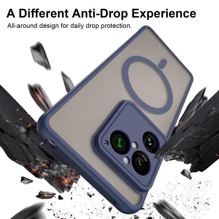 For Sony Xperia 1 VIII Fan Dun Series TPU Hybrid PC Frosted Magsafe Phone Case