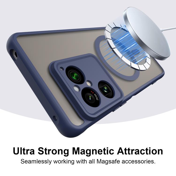 For Sony Xperia 1 VIII Fan Dun Series TPU Hybrid PC Frosted Magsafe Phone Case