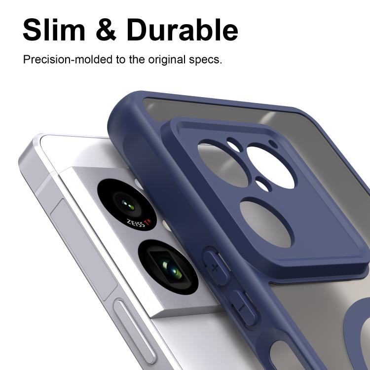 For Sony Xperia 1 VIII Fan Dun Series TPU Hybrid PC Frosted Magsafe Phone Case