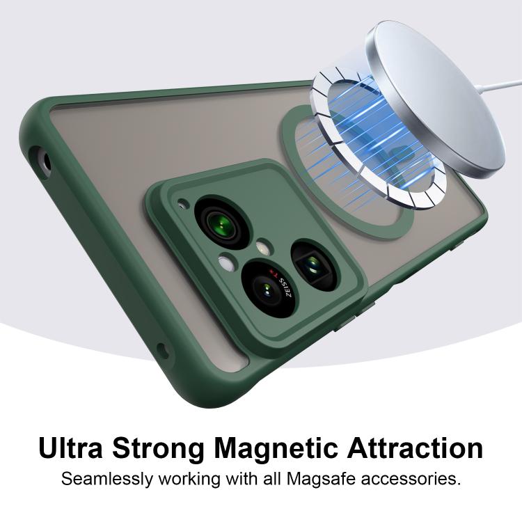 For Sony Xperia 1 VIII Fan Dun Series TPU Hybrid PC Frosted Magsafe Phone Case