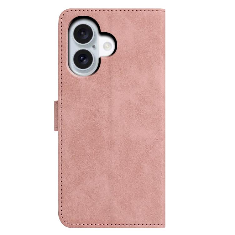 For iPhone 17 Moonlit Butterfly Dance Pattern Embossed Leather Phone Case