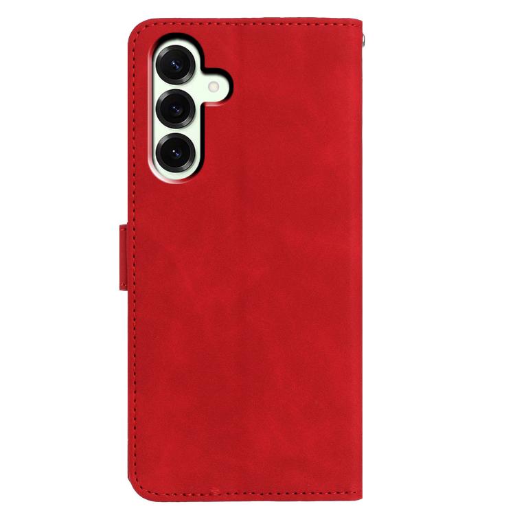 For Samsung Galaxy A17 5G Moonlit Butterfly Dance Pattern Embossed Leather Phone Case