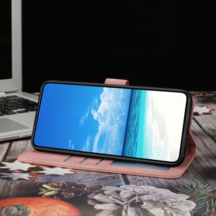 For OPPO Reno14 5G Global Moonlit Butterfly Dance Pattern Embossed Leather Phone Case