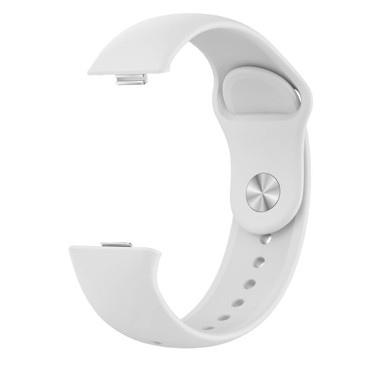 For Huawei Watch Fit3 / Fit4 / Fit4 Pro Nail Buckle Solid Color Silicone Watch Band