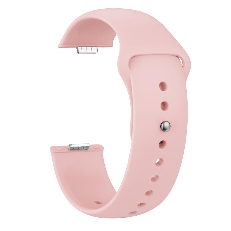 For Huawei Watch Fit3 / Fit4 / Fit4 Pro Nail Buckle Solid Color Silicone Watch Band