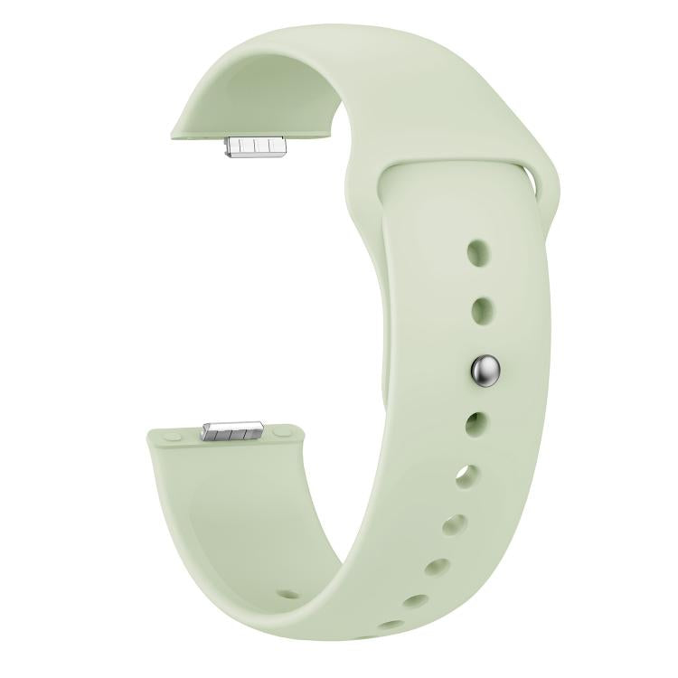For Huawei Watch Fit3 / Fit4 / Fit4 Pro Nail Buckle Solid Color Silicone Watch Band