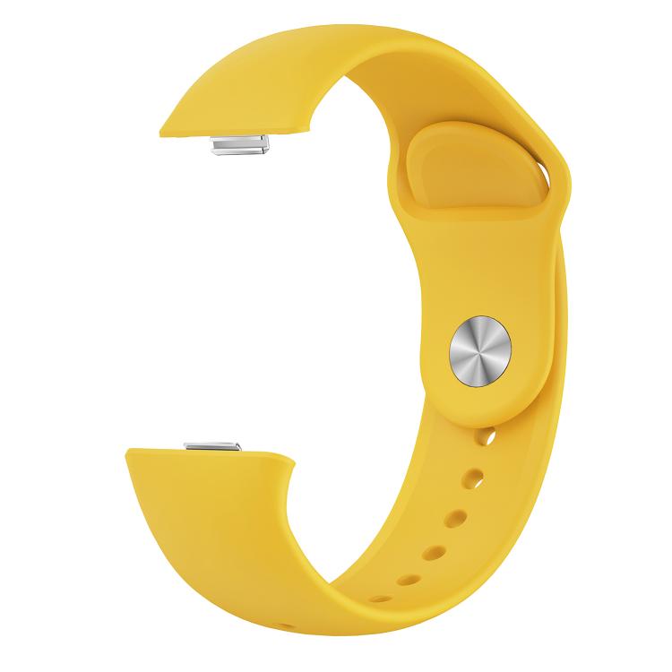For Huawei Watch Fit3 / Fit4 / Fit4 Pro Nail Buckle Solid Color Silicone Watch Band