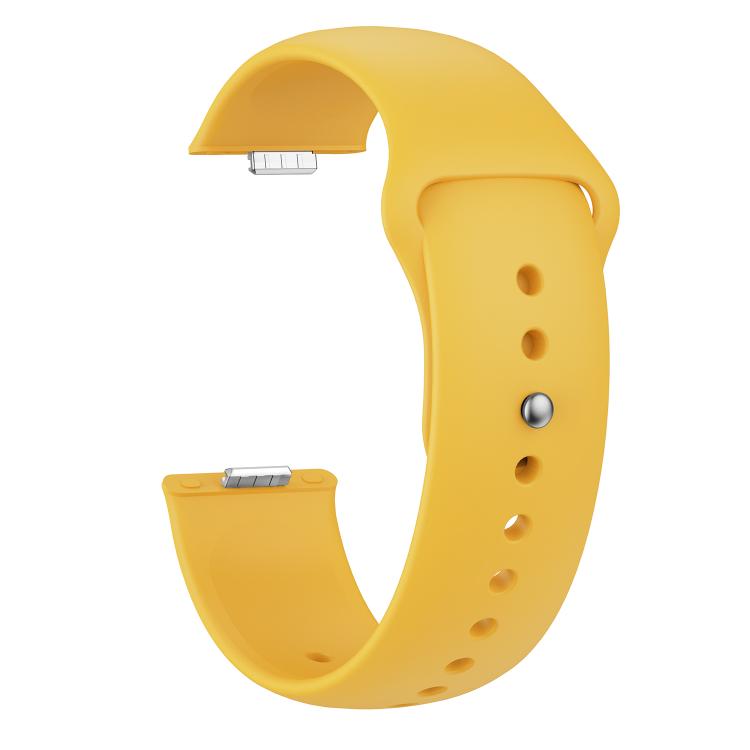For Huawei Watch Fit3 / Fit4 / Fit4 Pro Nail Buckle Solid Color Silicone Watch Band