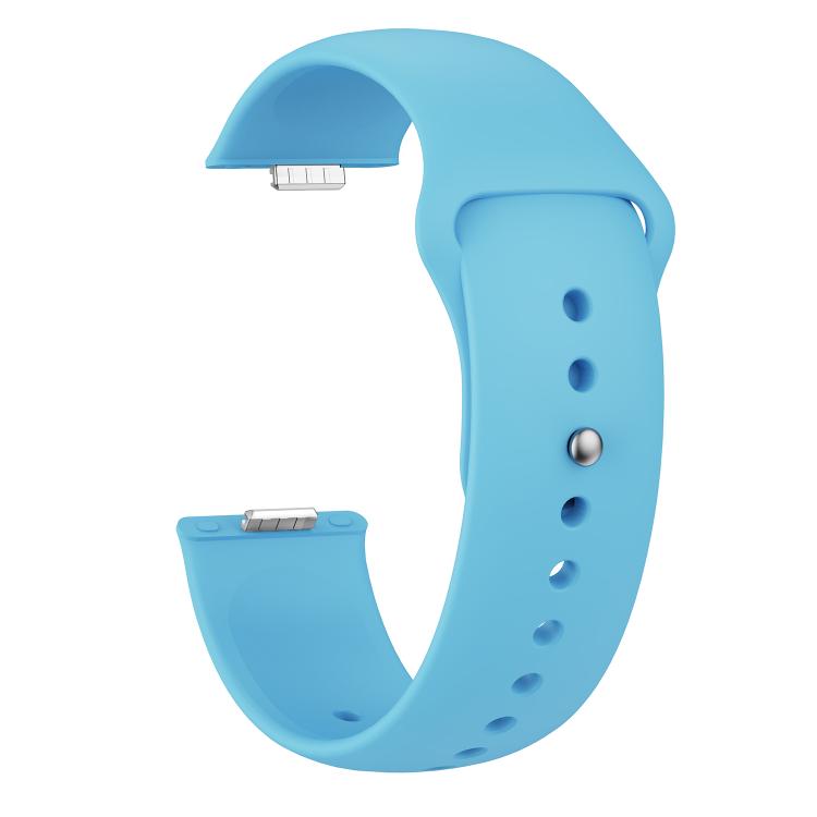 For Huawei Watch Fit3 / Fit4 / Fit4 Pro Nail Buckle Solid Color Silicone Watch Band