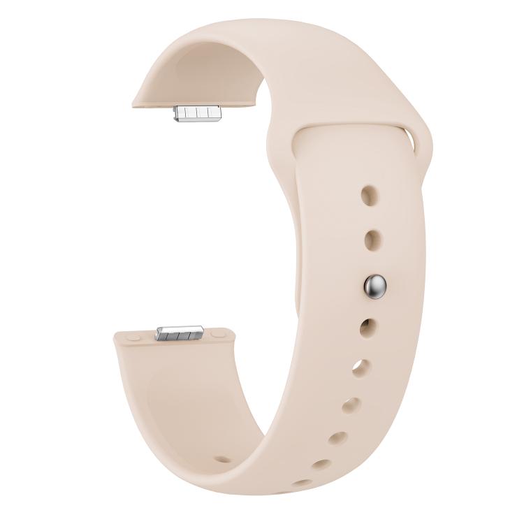 For Huawei Watch Fit3 / Fit4 / Fit4 Pro Nail Buckle Solid Color Silicone Watch Band