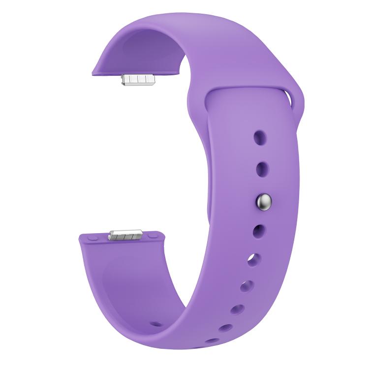 For Huawei Watch Fit3 / Fit4 / Fit4 Pro Nail Buckle Solid Color Silicone Watch Band