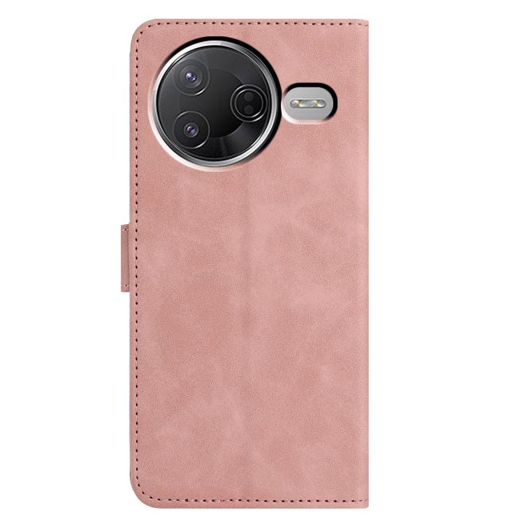 For Xiaomi Poco F7 Pro Moonlit Butterfly Dance Pattern Embossed Leather Phone Case