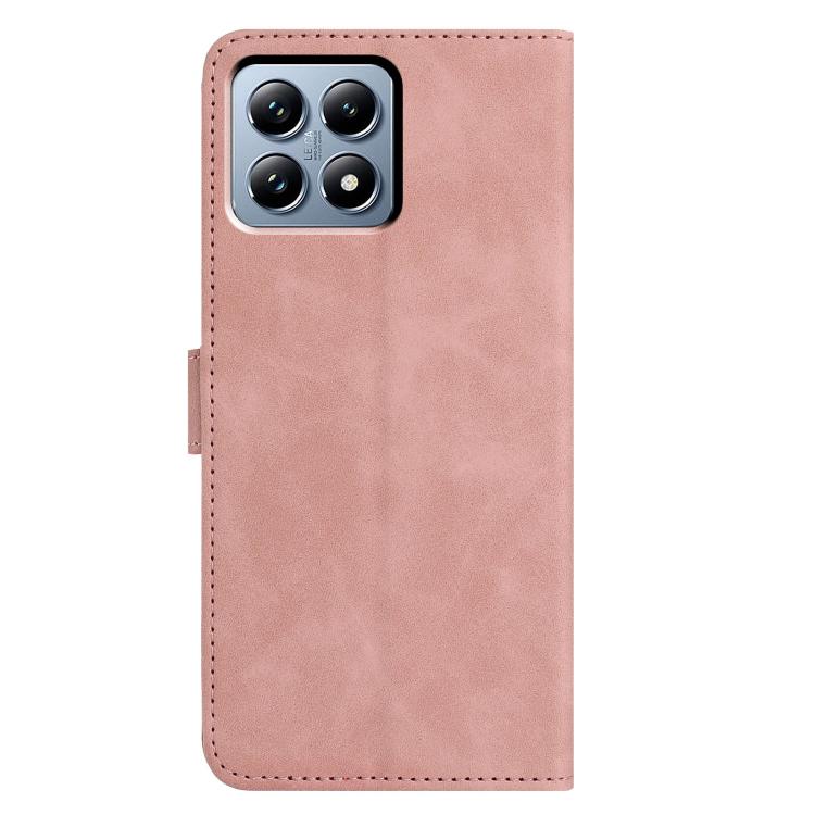For Xiaomi 15T Pro 5G Moonlit Butterfly Dance Pattern Embossed Leather Phone Case