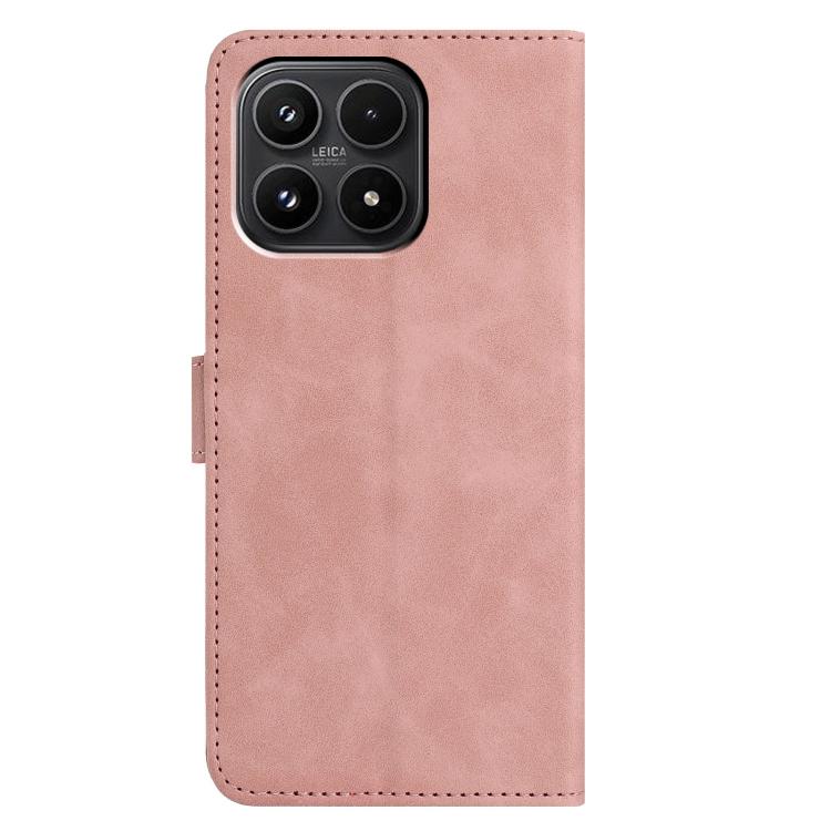 For Xiaomi 17 Moonlit Butterfly Dance Pattern Embossed Leather Phone Case