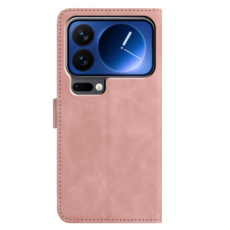 For Xiaomi 17 Pro Moonlit Butterfly Dance Pattern Embossed Leather Phone Case