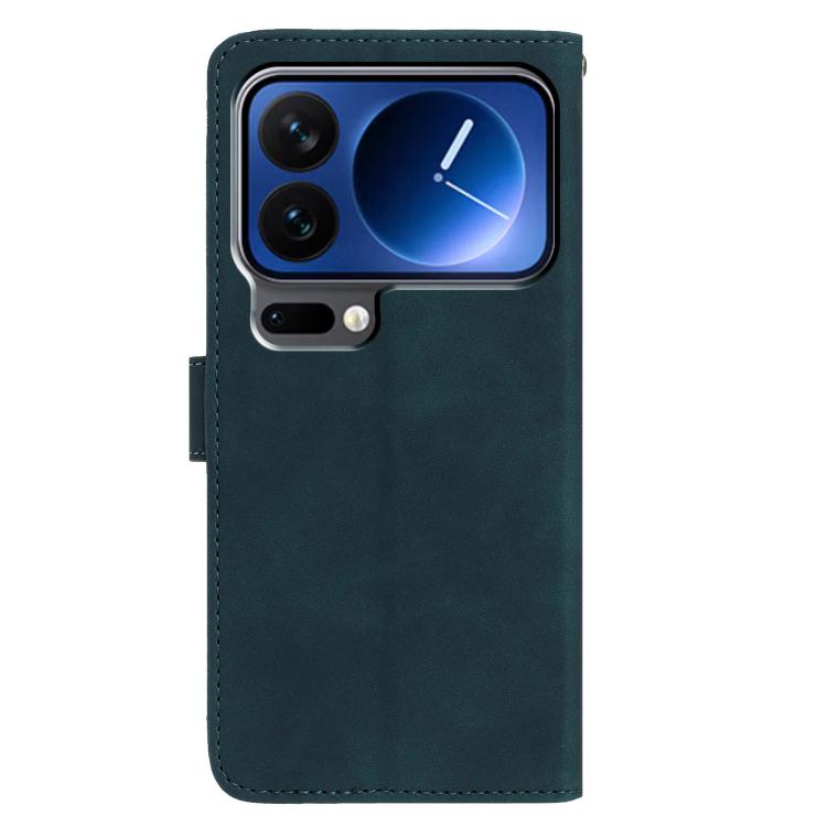 For Xiaomi 17 Pro Max Moonlit Butterfly Dance Pattern Embossed Leather Phone Case