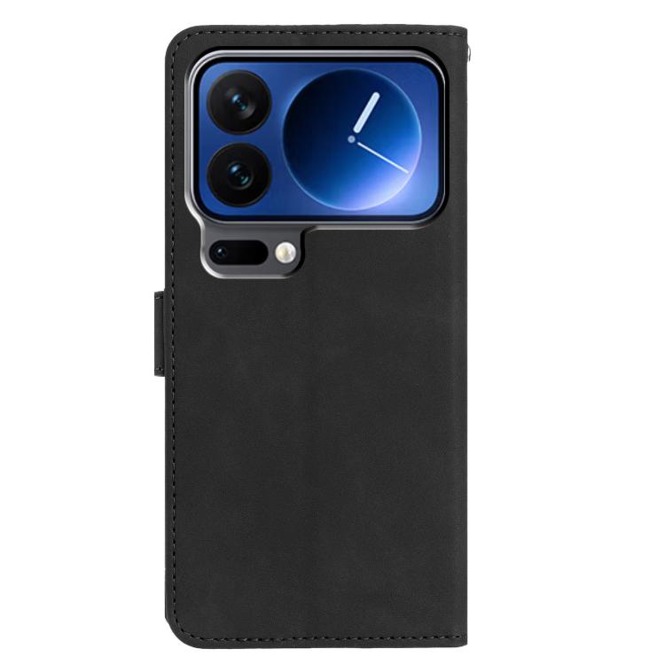 For Xiaomi 17 Pro Max Moonlit Butterfly Dance Pattern Embossed Leather Phone Case