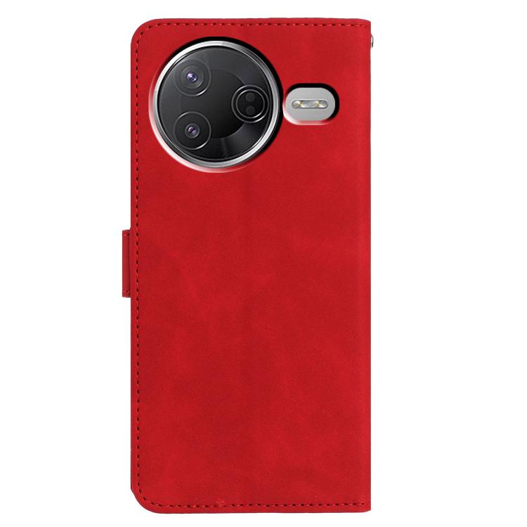 For Redmi K80 / K80 Pro Moonlit Butterfly Dance Pattern Embossed Leather Phone Case