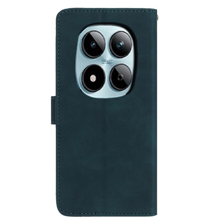 For Redmi Note 15 Pro 5G Global 163.6 Moonlit Butterfly Dance Pattern Embossed Leather Phone Case