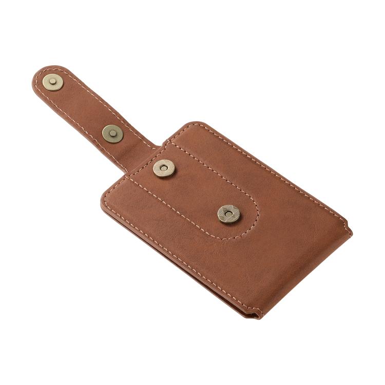 Denior V09 Magsafe Wallet Retro Texture Leather Magnetic Phone Holder Card Bag