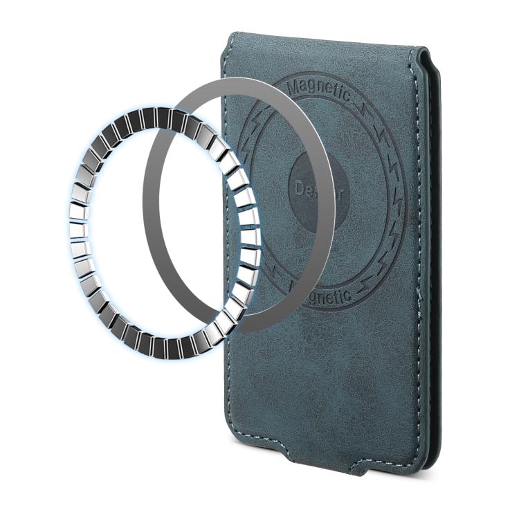 Denior V09 Magsafe Wallet Retro Texture Leather Magnetic Phone Holder Card Bag