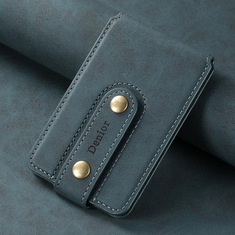Denior V09 Magsafe Wallet Retro Texture Leather Magnetic Phone Holder Card Bag