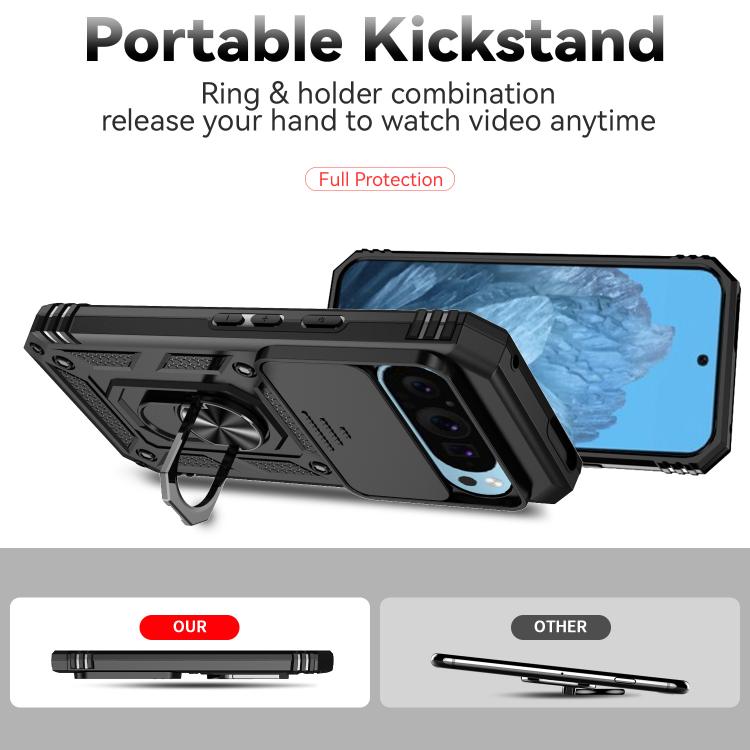 For Google Pixel 10 Pro Sliding Camshield Holder Phone Case