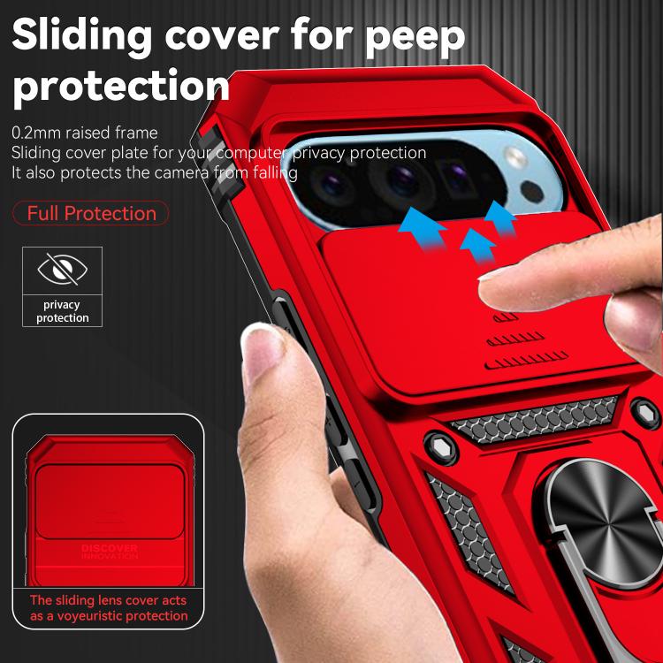 For Google Pixel 10 Pro Sliding Camshield Holder Phone Case