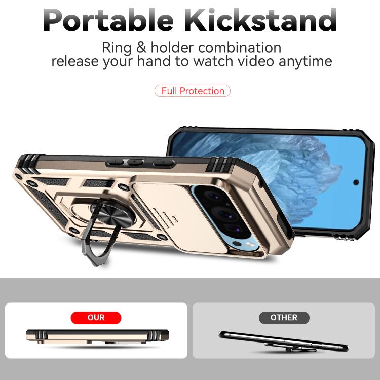 For Google Pixel 10 Pro Sliding Camshield Holder Phone Case