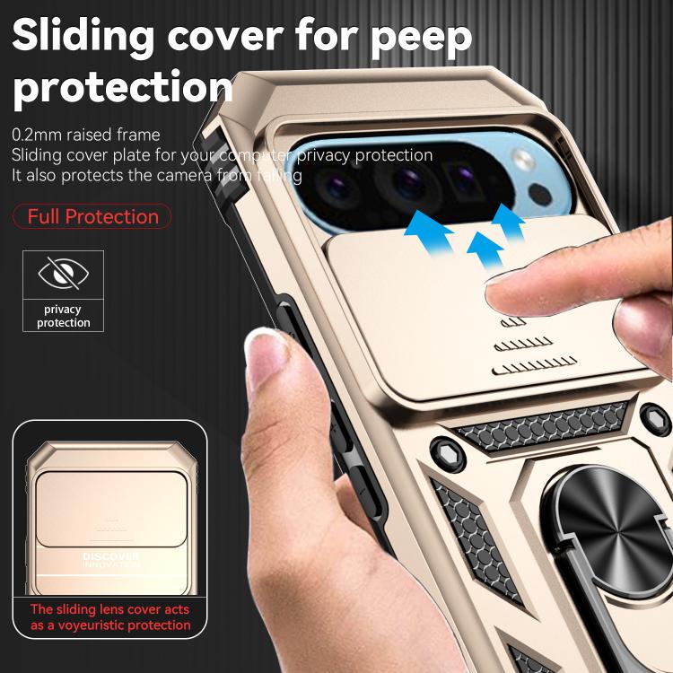 For Google Pixel 10 Pro Sliding Camshield Holder Phone Case