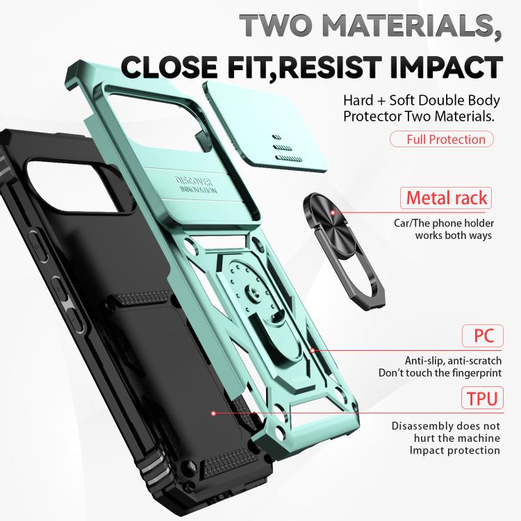 For Google Pixel 10 Pro Sliding Camshield Holder Phone Case