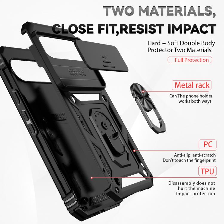 For Google Pixel 10 Pro XL Sliding Camshield Holder Phone Case
