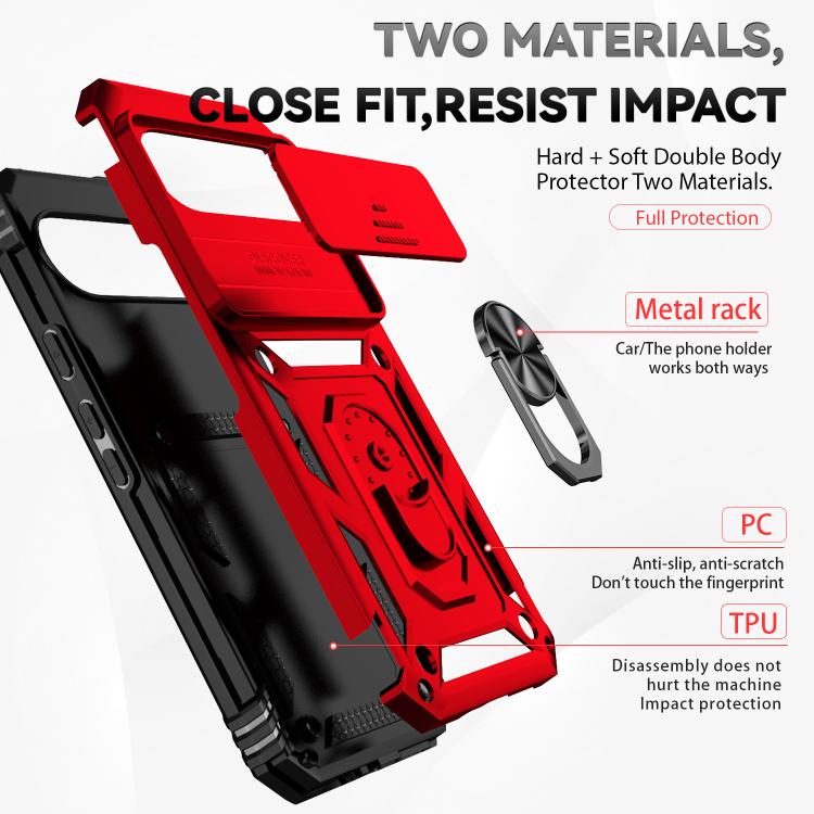 For Google Pixel 10 Pro XL Sliding Camshield Holder Phone Case