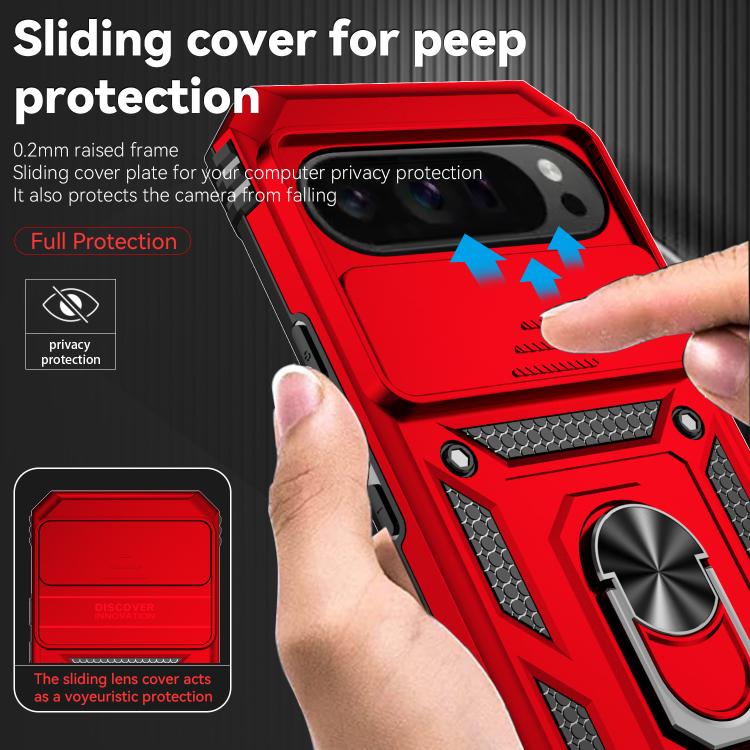For Google Pixel 10 Pro XL Sliding Camshield Holder Phone Case
