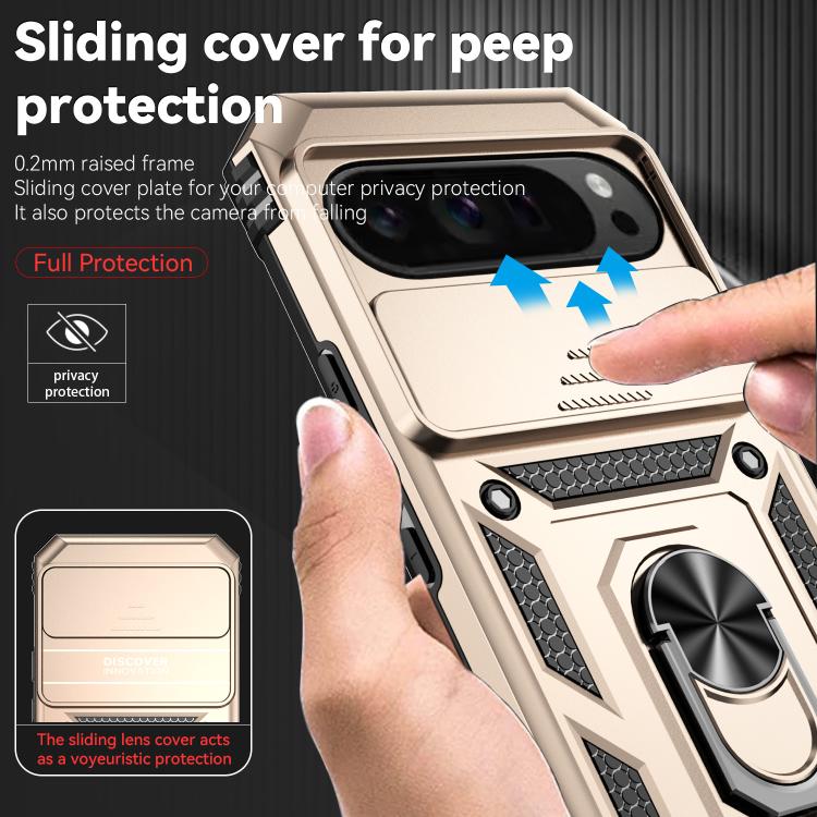 For Google Pixel 10 Pro XL Sliding Camshield Holder Phone Case