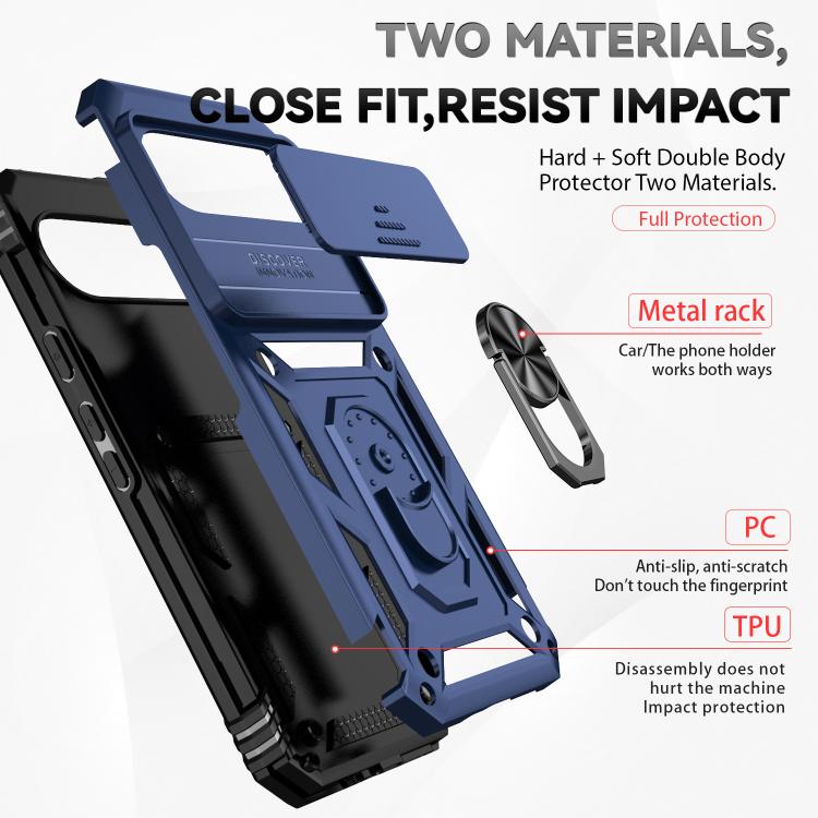 For Google Pixel 10 Pro XL Sliding Camshield Holder Phone Case
