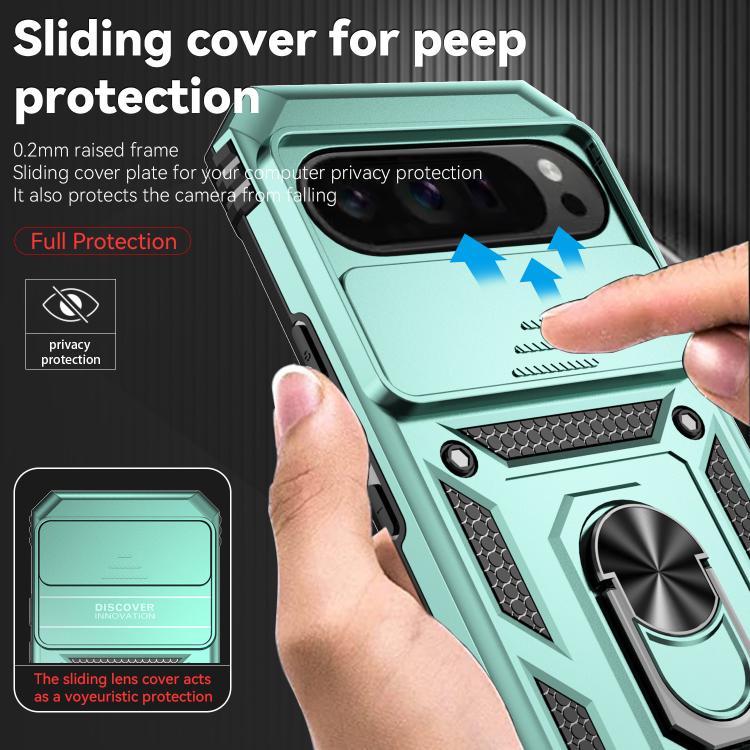 For Google Pixel 10 Pro XL Sliding Camshield Holder Phone Case
